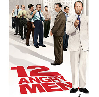 ۱۲ angry man poster